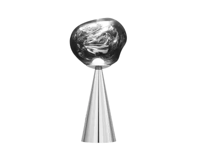 Tom Dixon Melt Portable Silver lampe de table